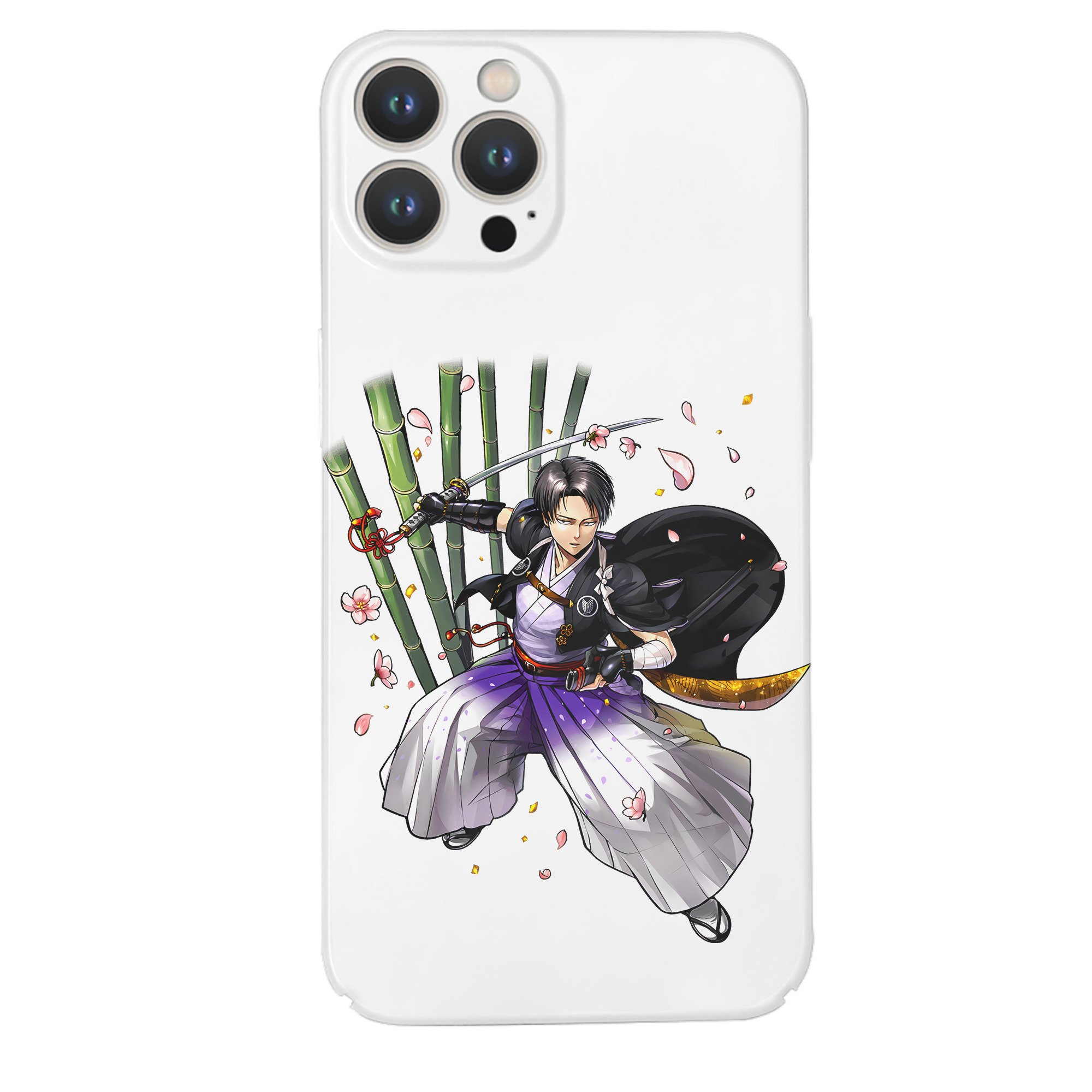 （画像用） 進撃の巨人 リヴァイ·アッカーマン Attack on Titan Levi Ackerman 【iPhone 14シリーズ対応】ハードケース